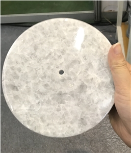 Circular Marble Plate Round Board Marble Round Plate