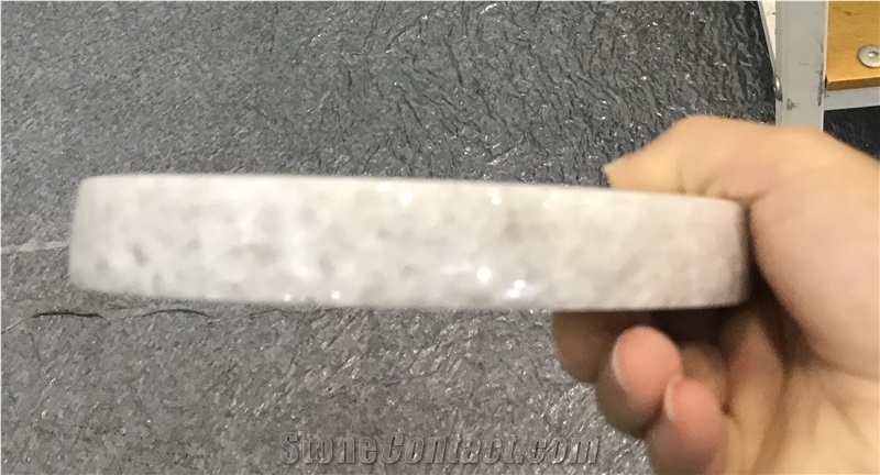 Circular Marble Plate Round Board Marble Round Plate