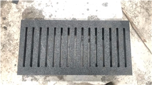 Dark Grey Granite Overflow Drainage Grates