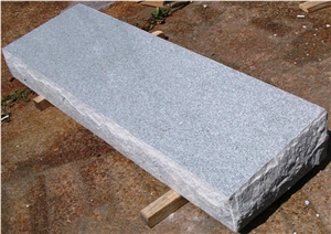 G603 Light Grey Granite Monuments/Headstone With Angels