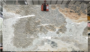 Grey Onyx Slab A Grade Cross Cut