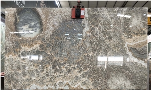 Grey Onyx Slab A Grade Cross Cut