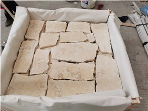 Imperial Beige Marble Flagstone