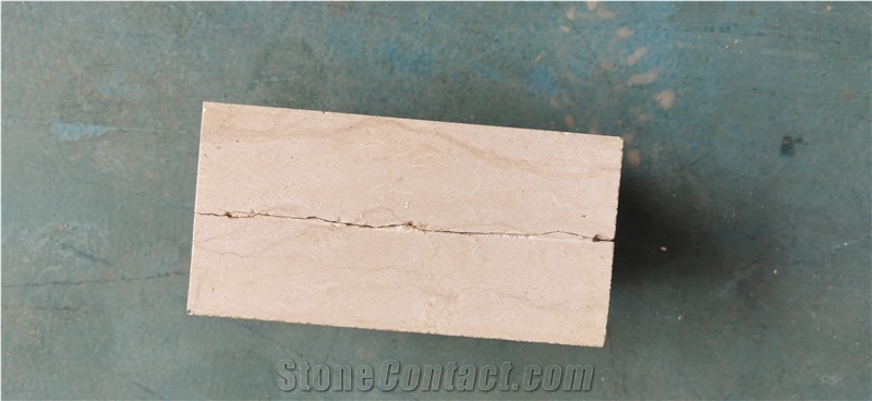 Imperial Beige Marble Mushroom Tile Natural Split Finish