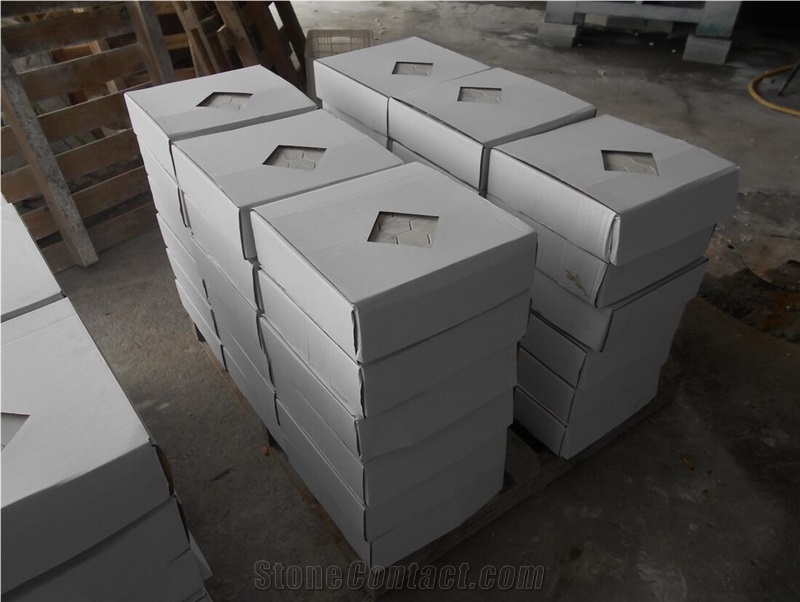 Italy Carrara 2" Hexagon Mosaic Carrara White Marble Mosaic