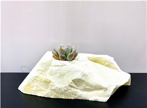 Natural Stone Marble Flower Vase Stone Art