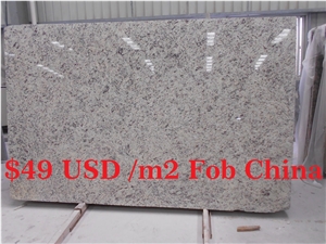 New Kashmir White Granite River White Granite Cotton White