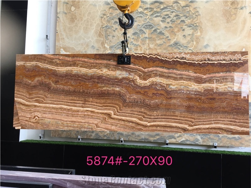 Red Onyx Slab-01