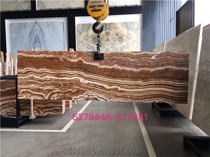 Red Onyx Slab-01