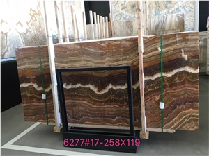 Red Onyx Slab-01
