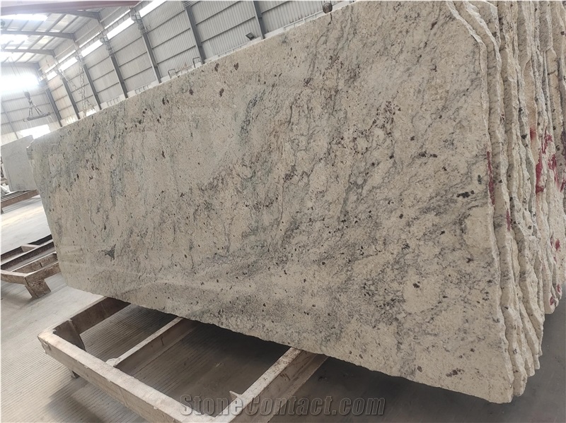 River White Granite New Kashmir White Granite Cotton White