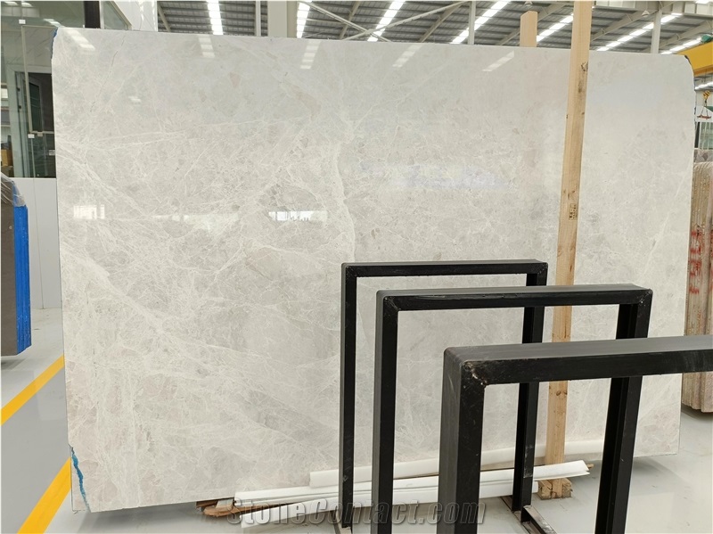 Van Gogh Turkish Abba White Marble Yabo White Marble Slab