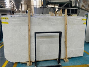 Van Gogh Turkish Abba White Marble Yabo White Marble Slab