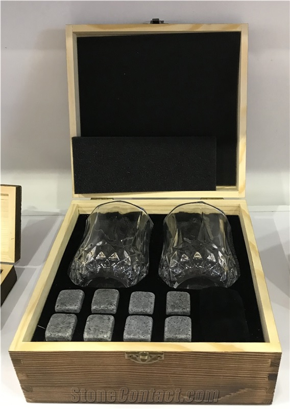 Whiskey Rocks Whiskey Stone Barware Sipping Stones Gift Box
