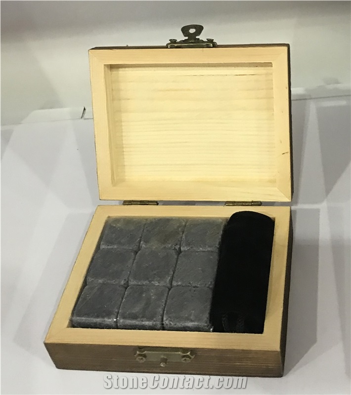 Whiskey Rocks Whiskey Stone Barware Sipping Stones Gift Box