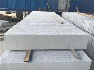 White Sandstone Mushroom Tile Corner Stone Facade Cladding