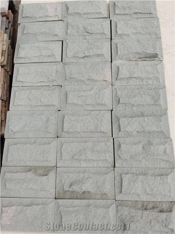 White Sandstone Mushroom Tile Corner Stone Facade Cladding