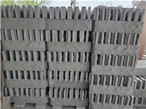 White Sandstone Mushroom Tile Corner Stone Facade Cladding