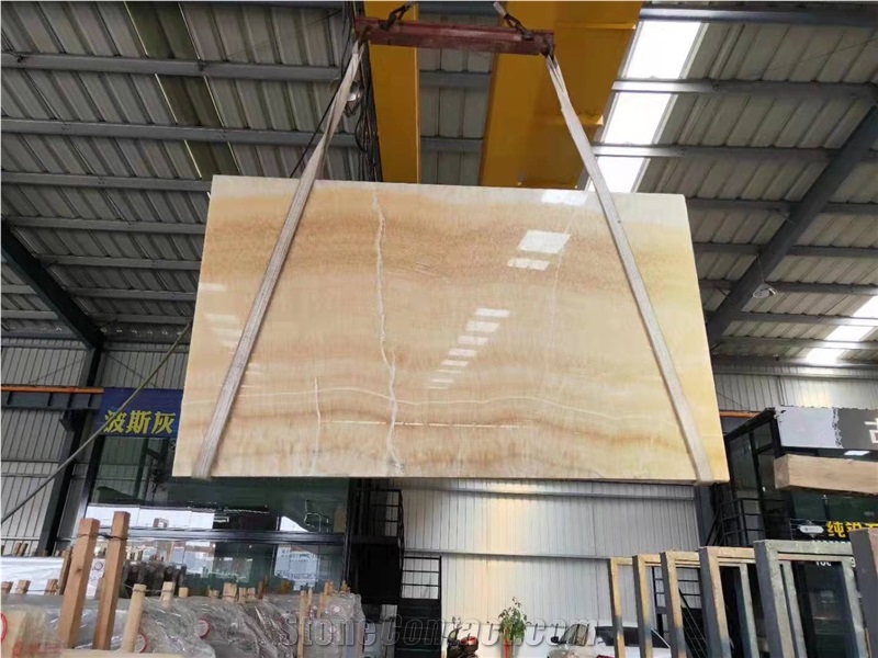 Yellow Onyx Honey Onyx Slab