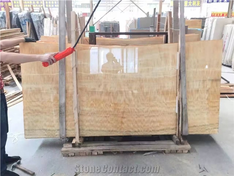 Yellow Onyx Honey Onyx Slab