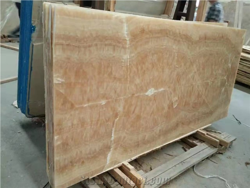 Yellow Onyx Honey Onyx Slab