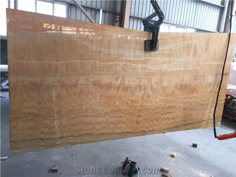 Yellow Onyx Honey Onyx Slab