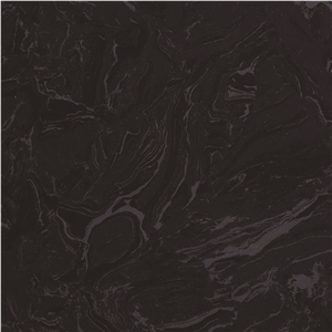 Black Background Wall Artificial Marble Stone Slabs