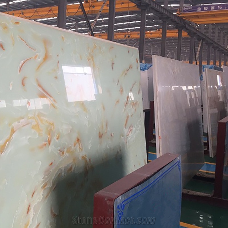 Man Made Artificial Onyx Slabs
