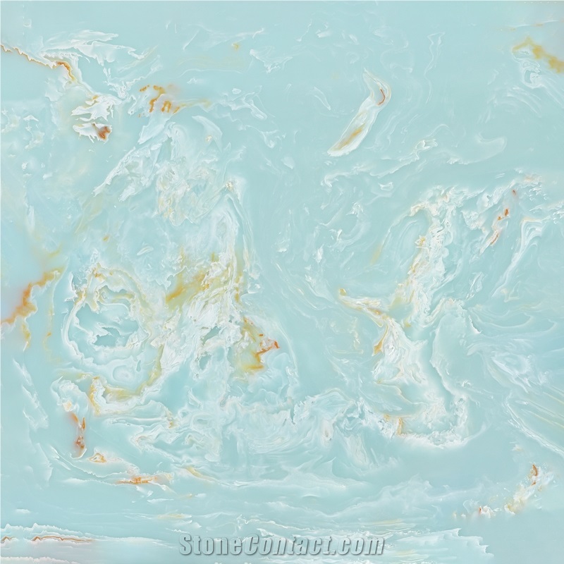 Turquoise Artificial Onyx Slabs