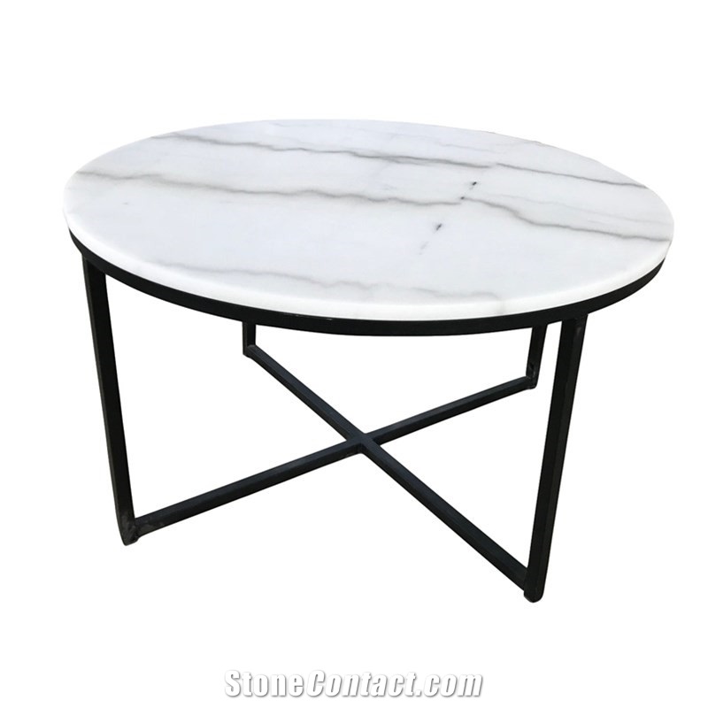 Natural White Marble Table Tops