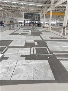 Grey Luxurious Brazilian Quartzite Polished Tiles & Slabs