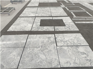 Grey Luxurious Brazilian Quartzite Polished Tiles & Slabs
