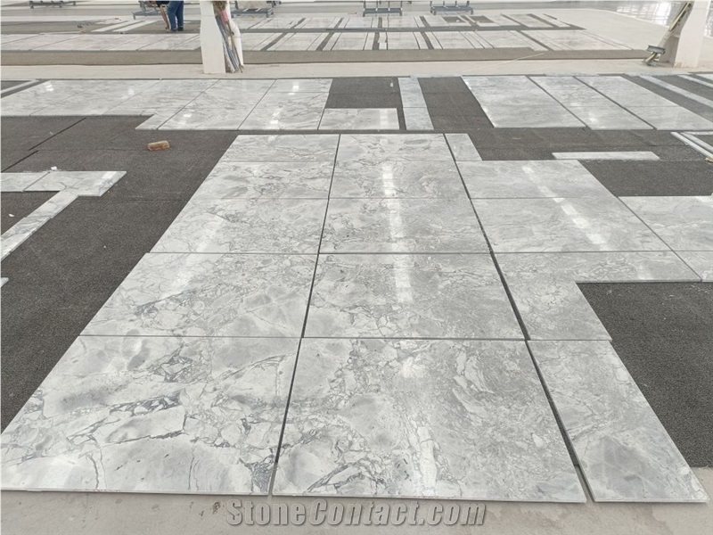 Grey Luxurious Brazilian Quartzite Polished Tiles & Slabs