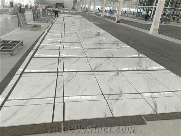 White Exotic Marble  Vein Matching Tiles & Slabs