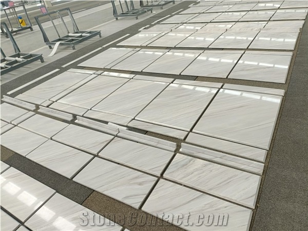 White Exotic Marble  Vein Matching Tiles & Slabs
