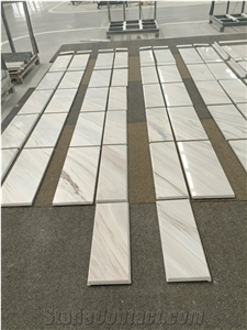White Exotic Marble  Vein Matching Tiles & Slabs