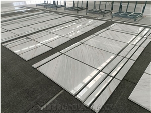 White Exotic Marble  Vein Matching Tiles & Slabs