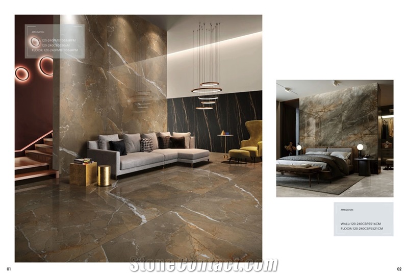1200Mm X 2400Mm LARGE FORMAT SINTERED STONE