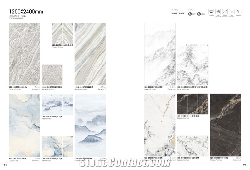 1200Mm X 2400Mm Sintered Stone 2