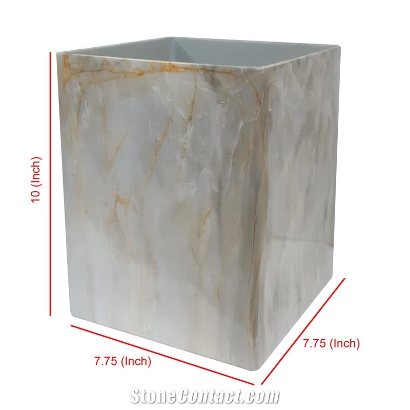 Artificial Onyx Bathroom Set Bath Accessories
