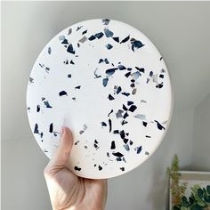Terrazzo Artificial Around Coaster Kitchen Accessories