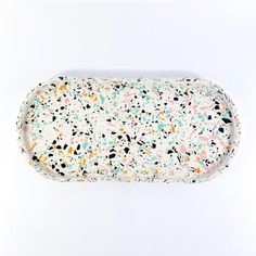 Terrazzo Oval Tray Handle Kitchen Accessories