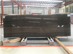 China Obama Wooden Marble Slab Floor Tile For Hotel