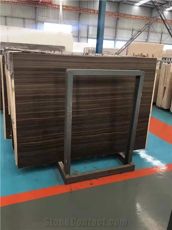 China Obama Wooden Marble Slab Floor Tile For Hotel