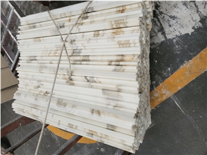 Gold Marble Skirting Board Calacatta Gold Line