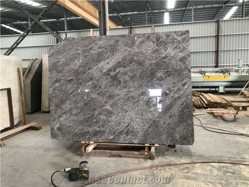 Hermes Grey Marble Polished Slab