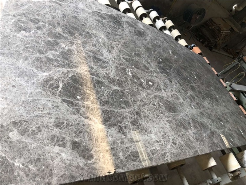 Hermes Grey Marble Polished Slab
