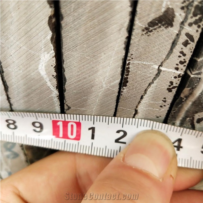 Ice Black Marble Polished Flower Century Ice Marble Slab