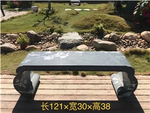 Kowloon Jade Marble China Green Marble Outdoor Bench