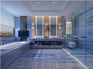 Natural Blue Sky Quartzite Wall Tile For Project
